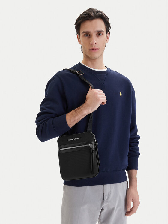 Emporio Armani Ľadvinka EM005400 AF14637 UC001 Čierna