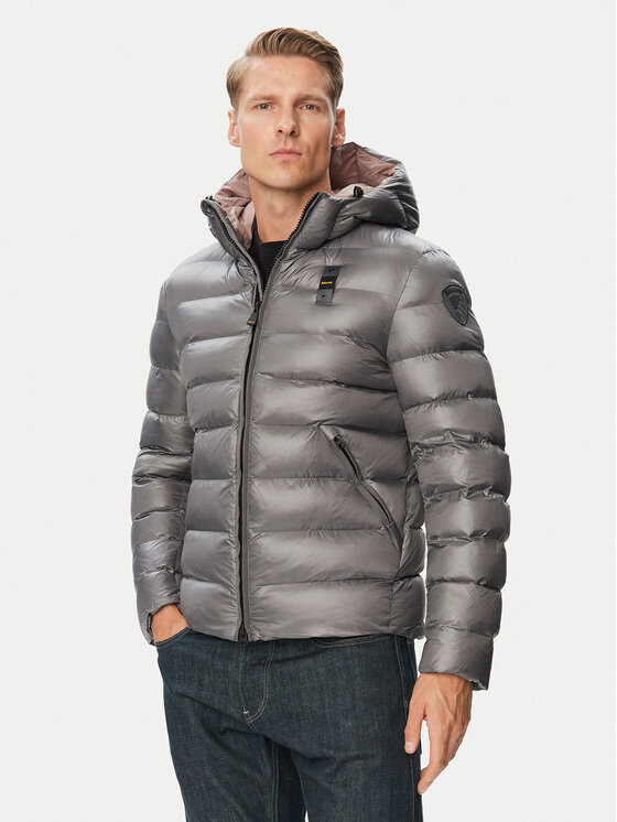 Blauer Blauer Зимно яке Adams 26WBLUC02054 Сив Regular Fit