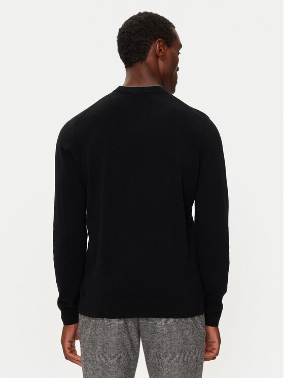 BOSS Boss Pullover 50526844 Schwarz Regular Fit