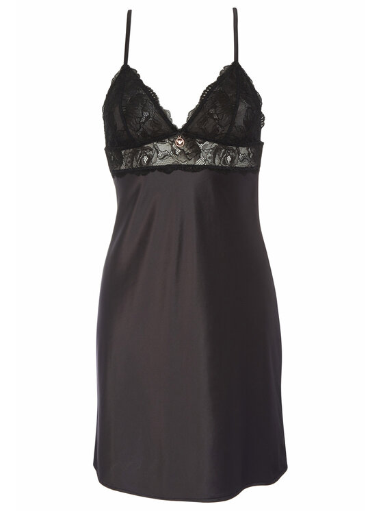 Emporio Armani Underwear Emporio Armani Underwear Camicia da notte 1647163F206 Nero Regular Fit
