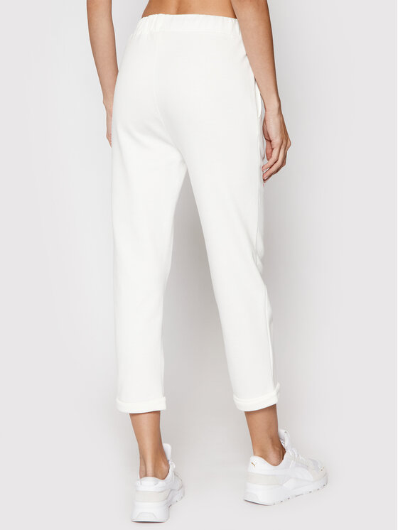 Pantaloni da tuta D-Tara Bianco Regular Fit