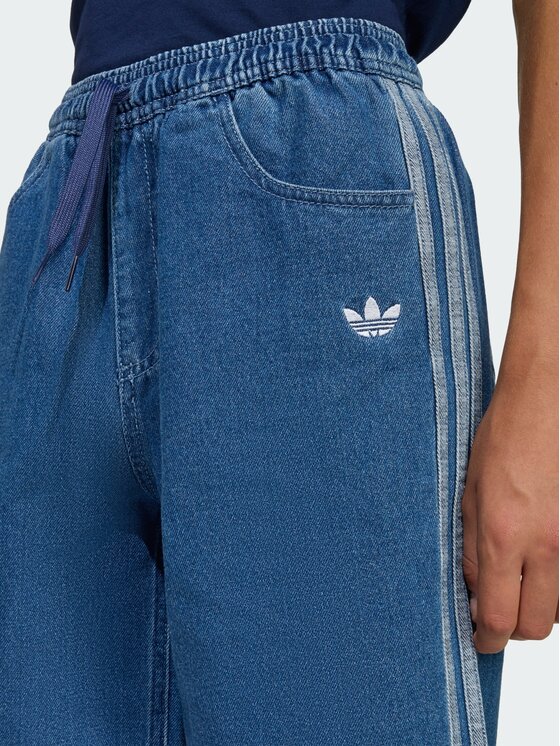 adidas adidas Szorty jeansowe JORTS Niebieski jasny Loose Fit