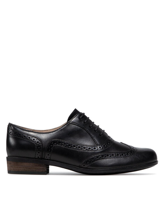 Clarks Clarks Oxford Schuhe Hamble Oak 203467134 Schwarz