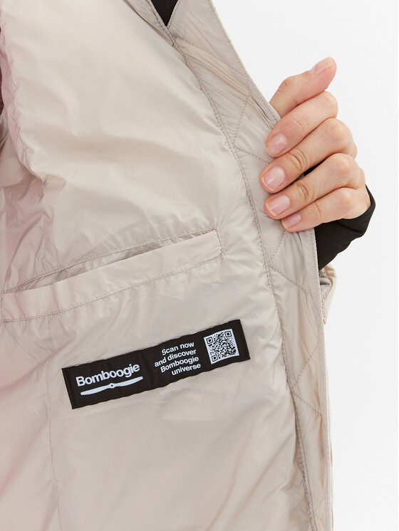 Bomboogie Bomboogie Pernata jakna CW 7531 T MNA3 Bež Regular Fit