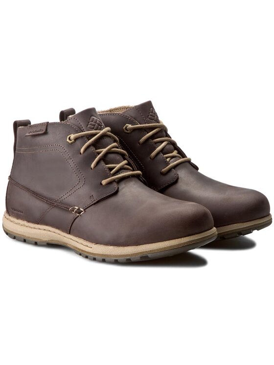 Columbia Chaussures Davenport Chukka Waterproof Leather BM1686 Marron