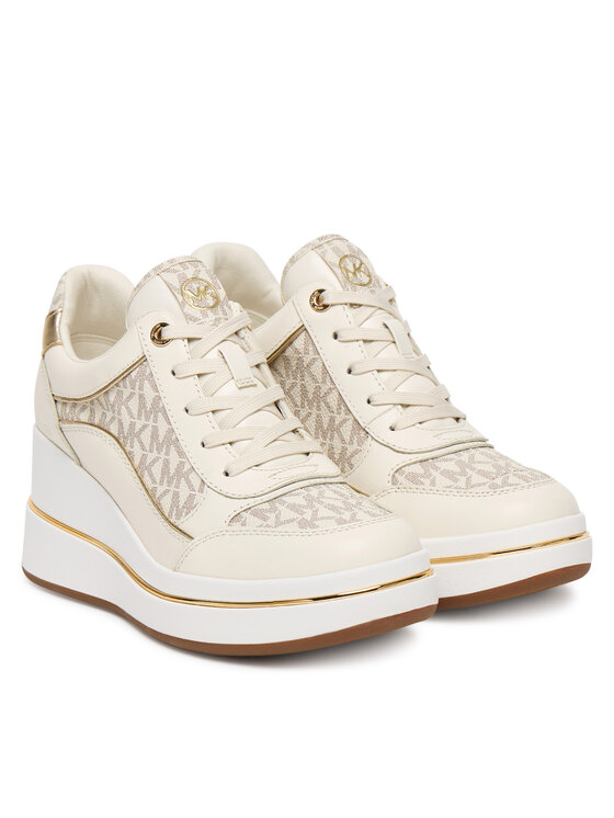 MICHAEL Michael Kors MICHAEL Michael Kors Sneakersy Emmy 43F5EMFS2L Beżowy