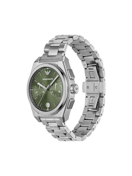 Emporio Armani Emporio Armani Ročna ura AR11640 Srebrna