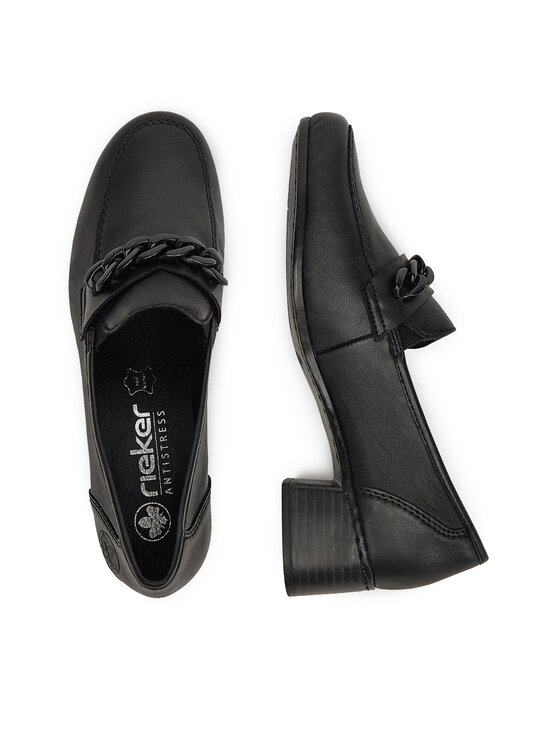 Rieker Rieker Loaferice 41660-00 Crna