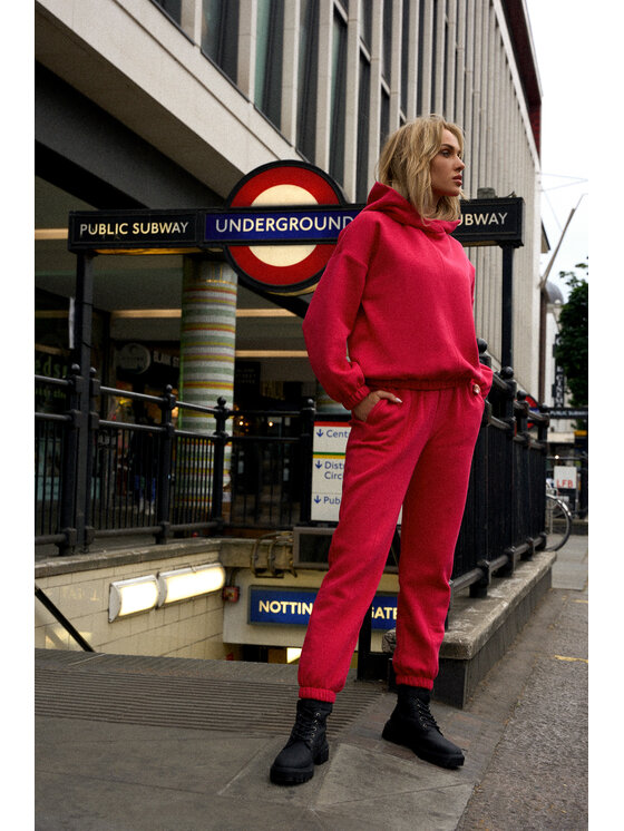 Made of Emotion Made of Emotion Pantaloni da tuta M760 Rosso Modern Fit