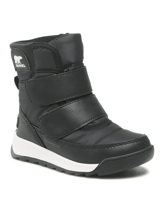 Sorel Sorel Μπότες Χιονιού Childrens Whitney II Strap Wp NC3919-010 Μαύρο