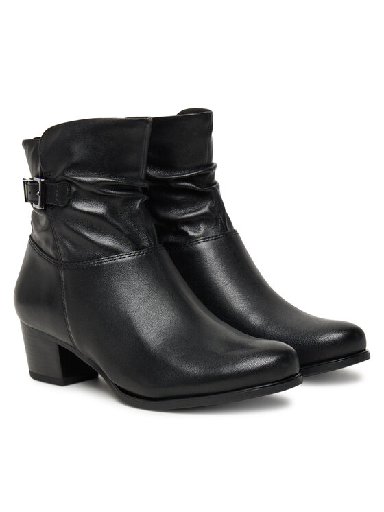 Caprice Caprice Botki 9-25300-45 Czarny