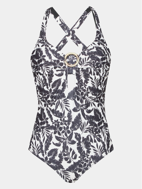 TWINSET TWINSET Strój kąpielowy 231LMMB00 Czarny