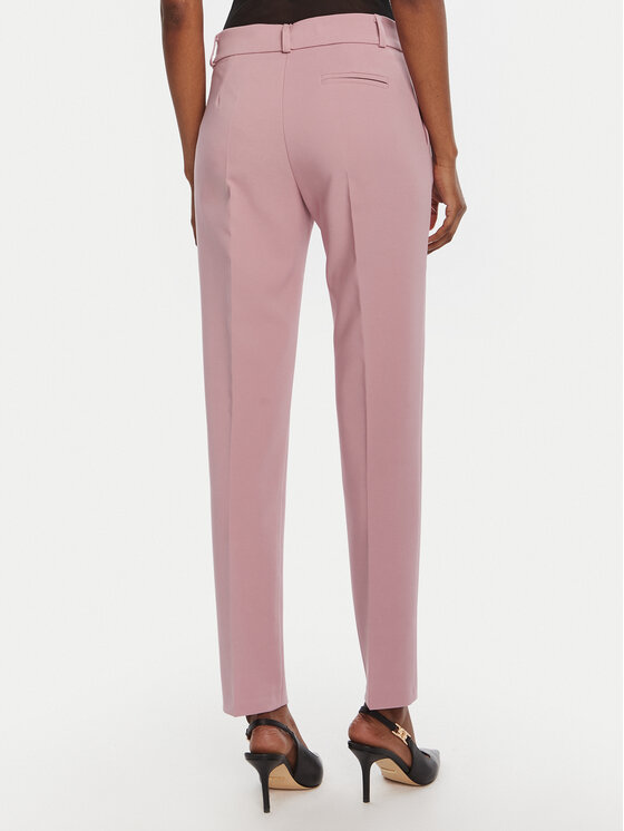 Rinascimento Rinascimento Chino nohavice CFC0126225003 Ružová Slim Fit