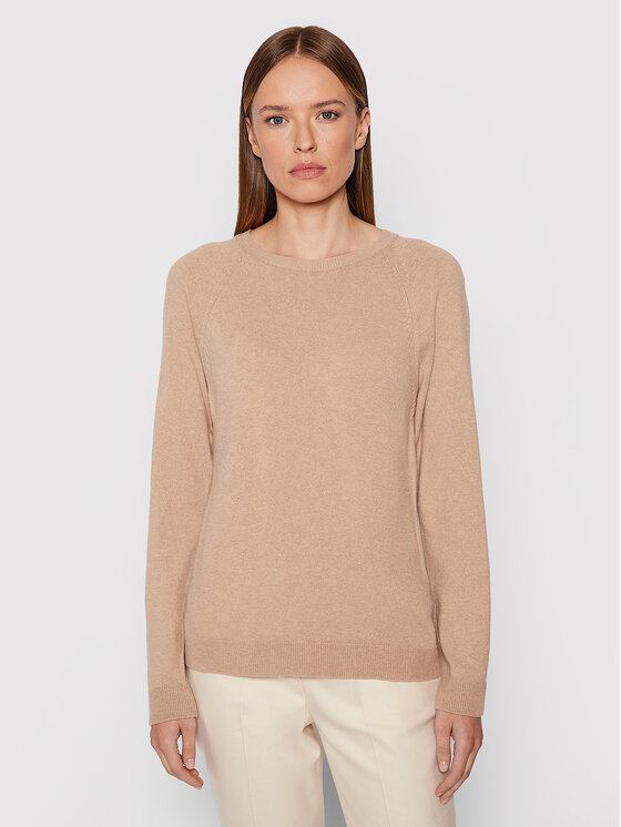 United Colors Of Benetton Pulover 1035D1P17 Rjava Regular Fit