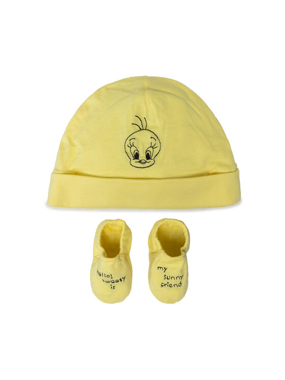 OVS Комплект шапка и чорапи 1444747 Жълт