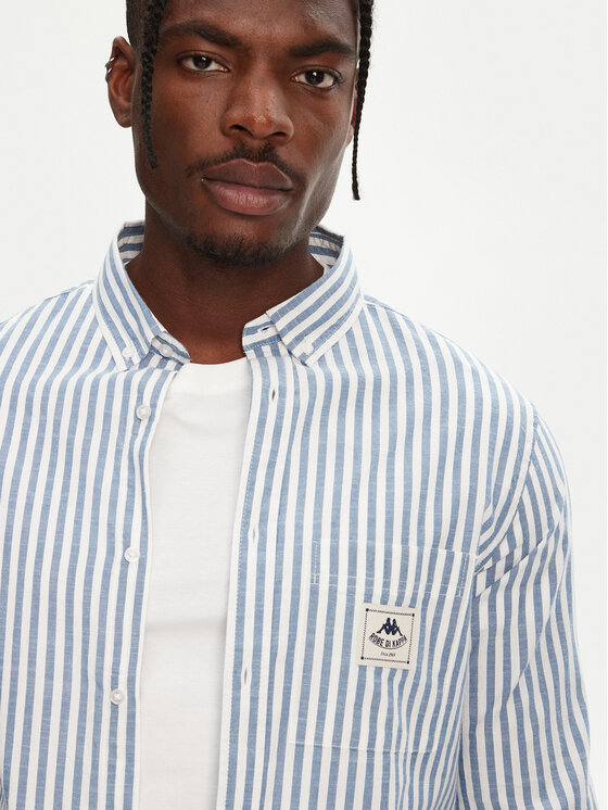 Robe di Kappa Robe di Kappa Koszula Nuno 63128NW Niebieski Regular Fit