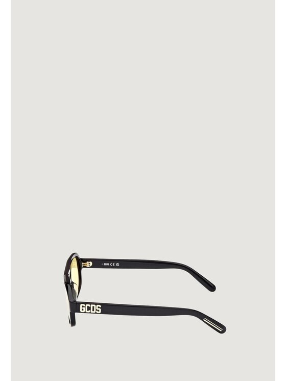 GCDS GCDS Okulary przeciwsłoneczne Pilota Czarny
