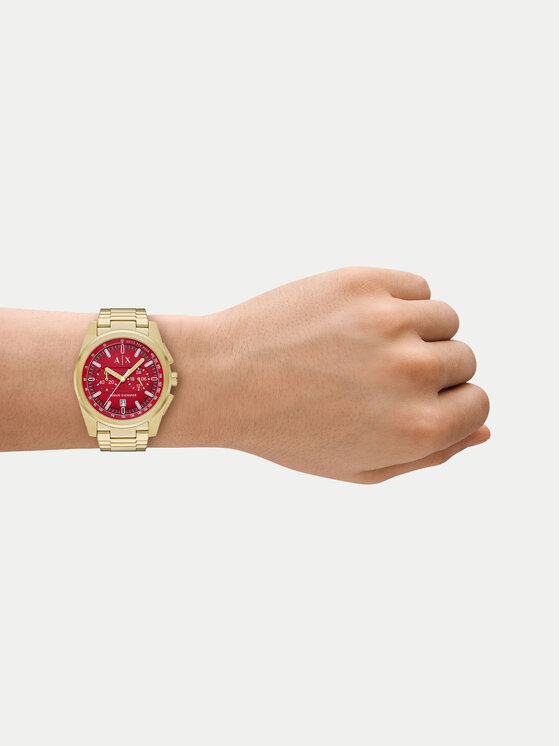 Armani Exchange Armani Exchange Laikrodis Parker Chronograph AX2863 Auksinė