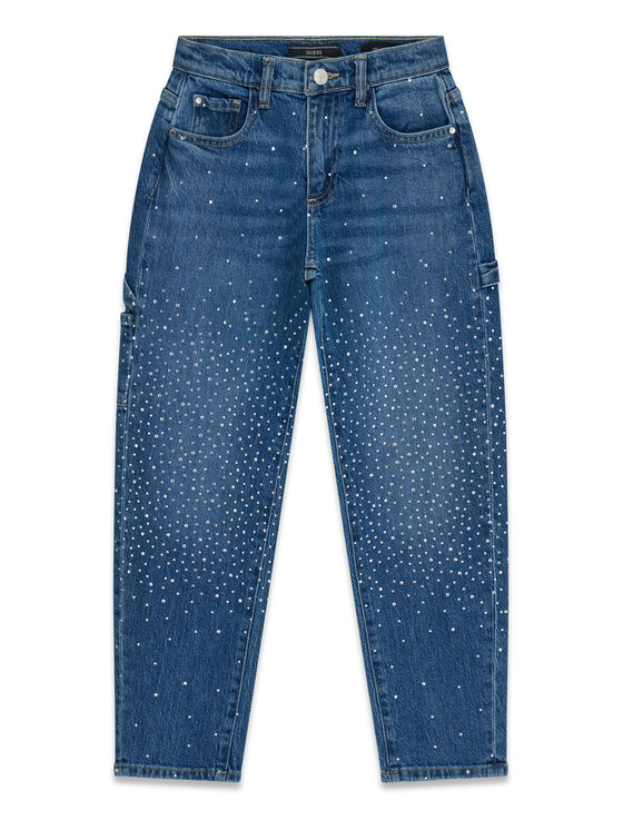 Guess Guess Дънки J6BA01 D2186 Син Regular Fit