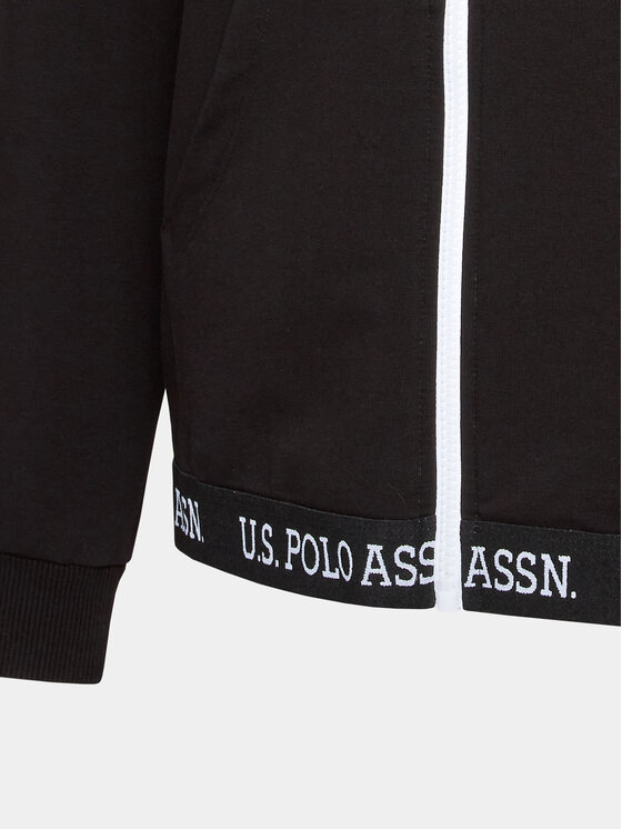 U.S. Polo Assn. U.S. Polo Assn. Džemperis Lounge 16599 Juoda Regular Fit