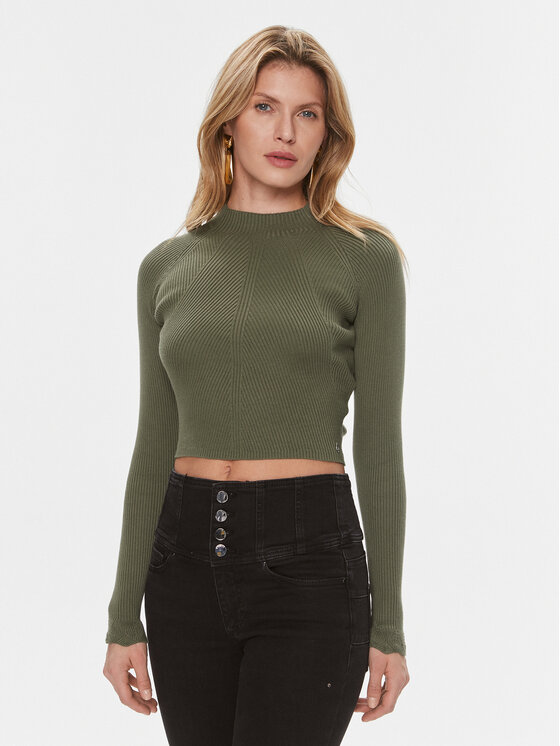Guess Guess Sweater Marie W4RR24 Z3C71 Zöld Regular Fit