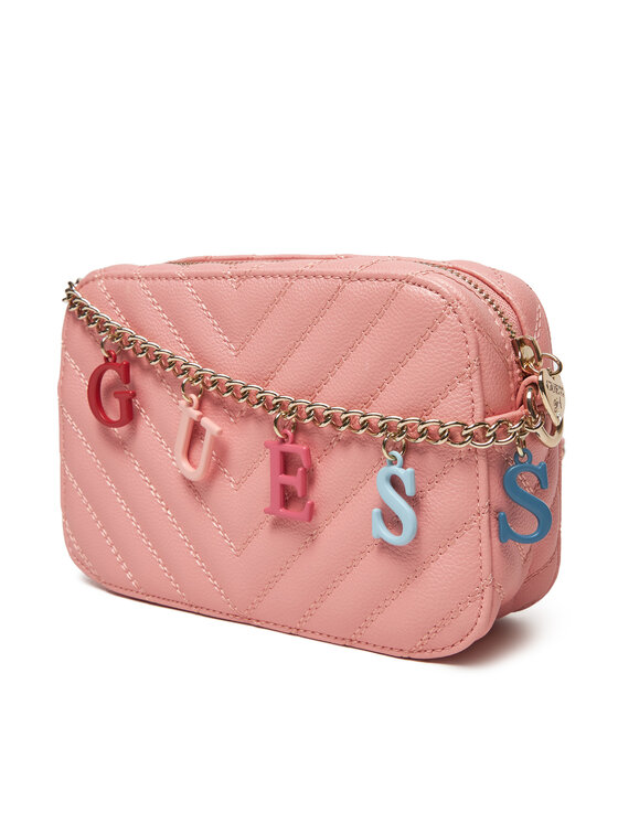 Guess Guess Torebka J4GZ23 WFZL0 Różowy