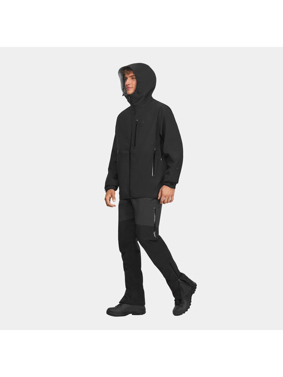 Alpinus Alpinus Kurtka hardshell Gedu Czarny Regular Fit
