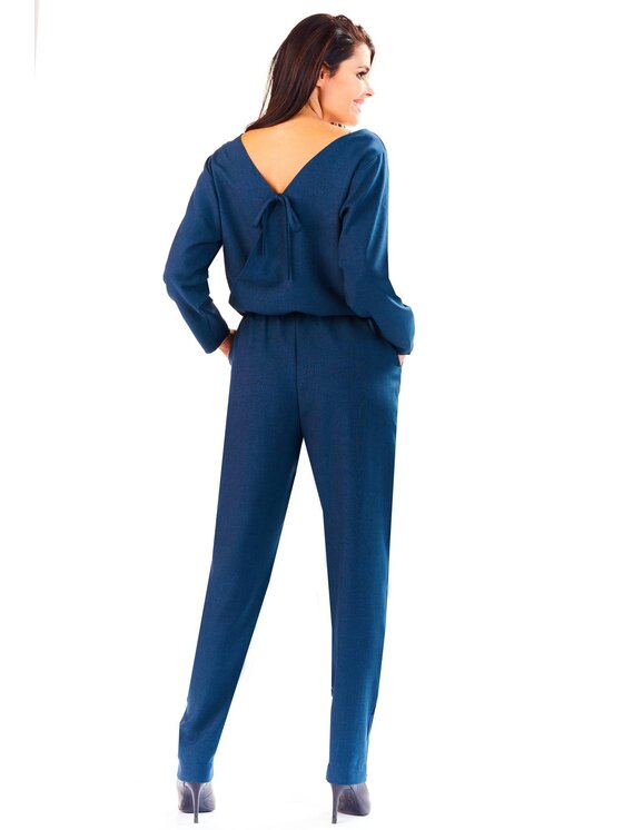 Infinite You Infinite You Jumpsuit M142 Blu scuro Basic Fit