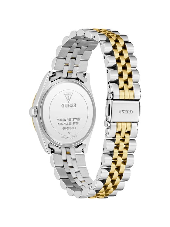 Guess Guess Zegarek GW0936L3 Srebrny