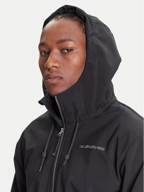 Quiksilver Quiksilver Μπουφάν μεταβατικό Live For The Dream EQYJK04185 Μαύρο Regular Fit