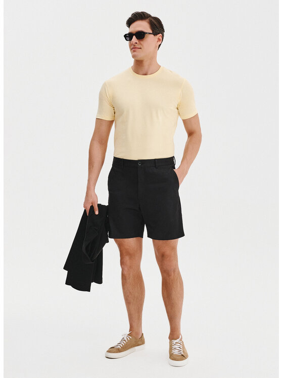 Pako Lorente Pako Lorente T-Shirt P25SF-TT-003 Żółty Regular Fit