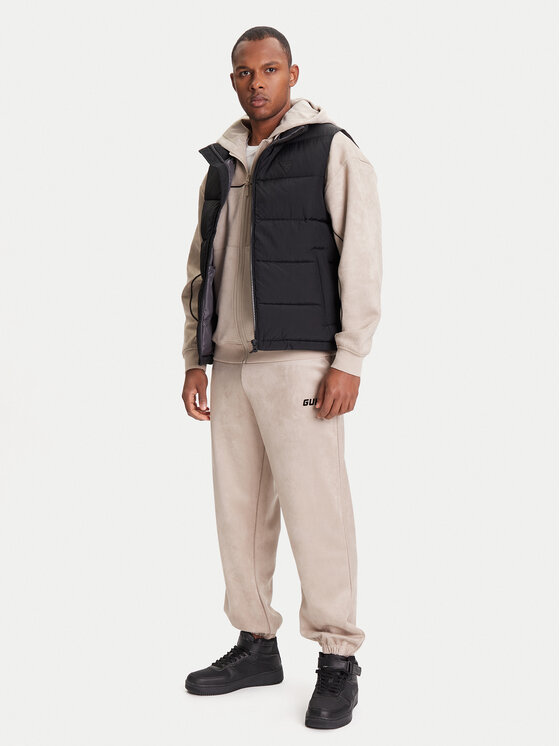 Guess Guess Sportisks veste Z5YL08 WGTN0 Melns Regular Fit