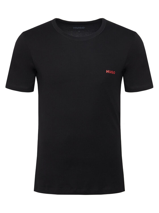 HUGO HUGO T-Shirt-Set Rn Triplet P 50532811 Schwarz Regular Fit