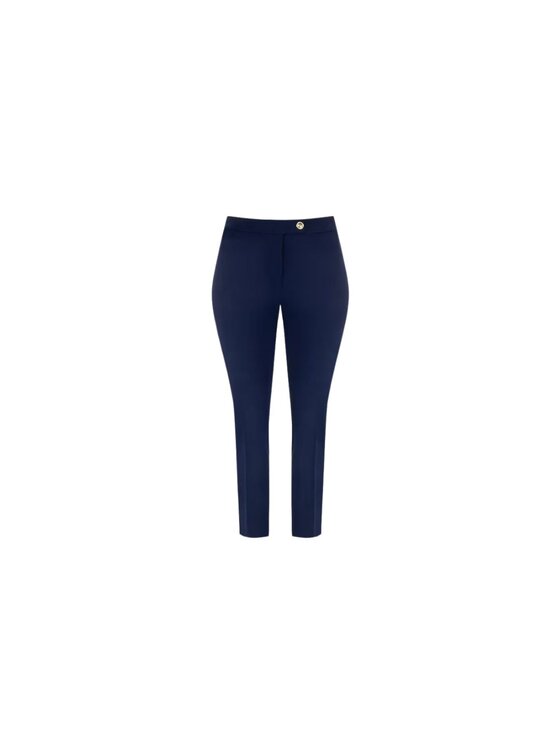 Rinascimento Rinascimento Spodnie materiałowe Pantalone donna Niebieski Regular Fit