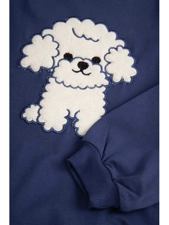 Coccodrillo Coccodrillo Sukienka ZC5129102FGK-015 Granatowy Regular Fit