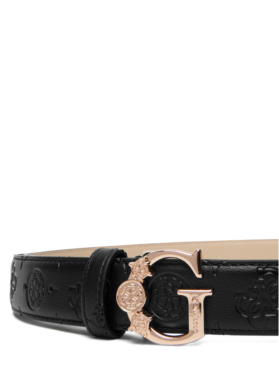 Guess Guess Dámsky opasok BW9501 P6430 Čierna