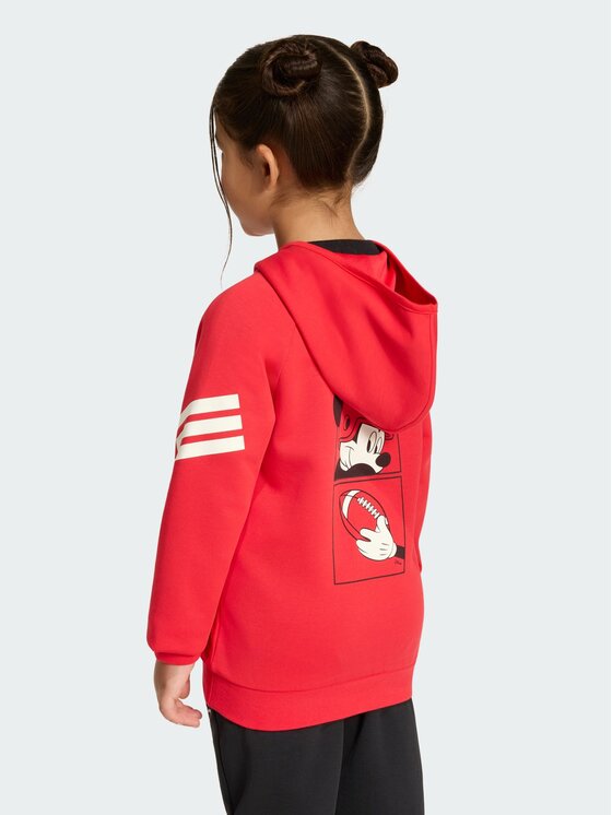 adidas adidas Mikina 164613 Červená Regular Fit