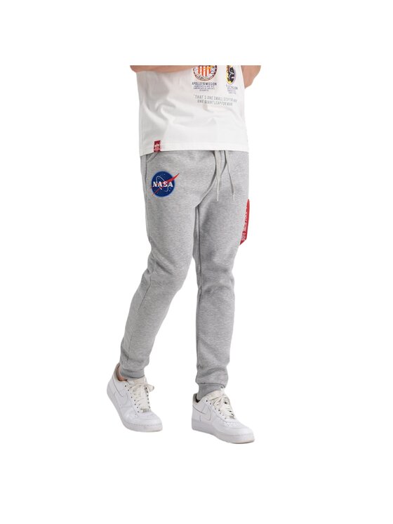 Alpha Industries Alpha Industries Jogger nohavice AI.118369-17-L Sivá Jogger Fit