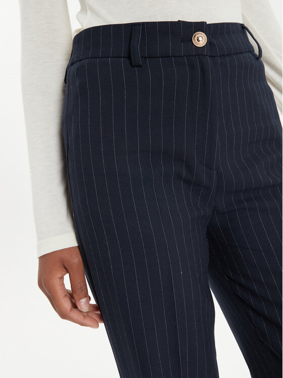 Morgan Morgan Hlače 242-PLENO.F Tamnoplava Flare Fit