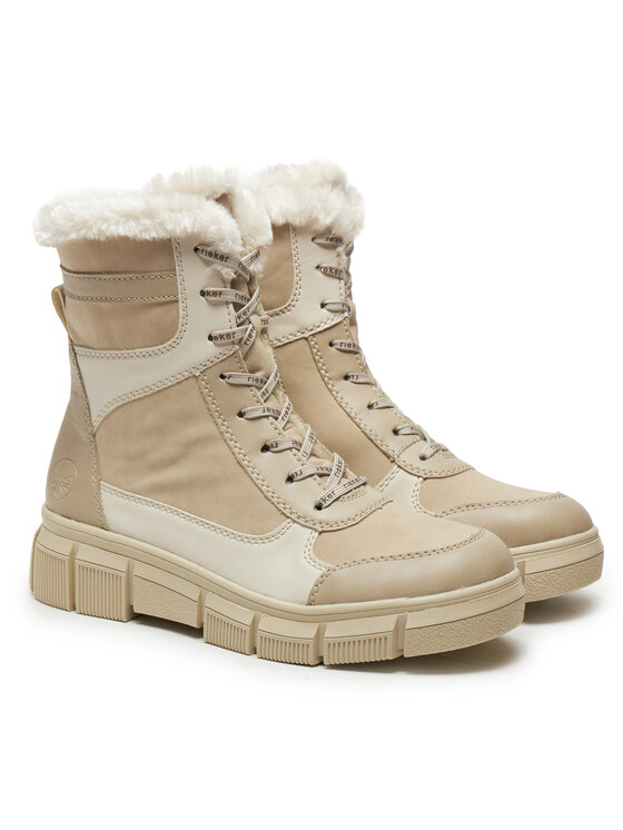 Rieker Rieker Stiefeletten X3403-62 Beige