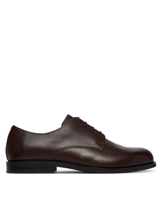 Calvin Klein Calvin Klein Pantofi Ess Rubber Derby Lth HM0HM02056 Maro