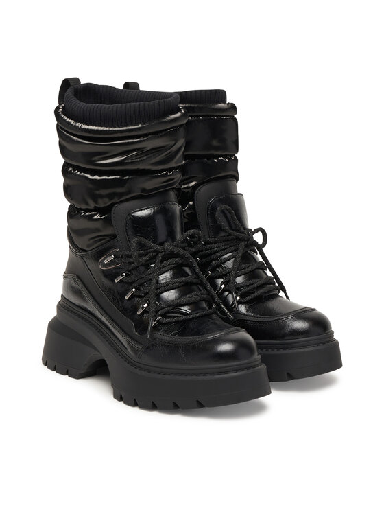 MICHAEL Michael Kors MICHAEL Michael Kors Hótaposó Shiloh 40F5SSFB7L Fekete