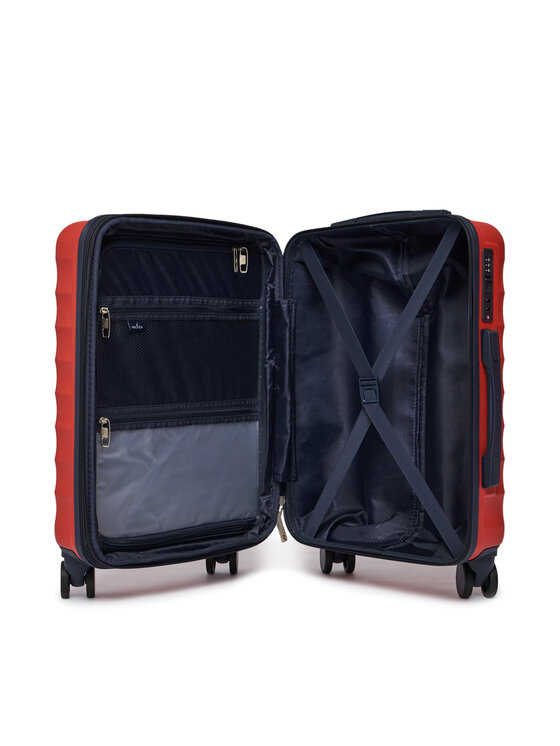 Nautica Nautica Walizka średnia CWBEO-NTC-KS-004-07-S Czerwony