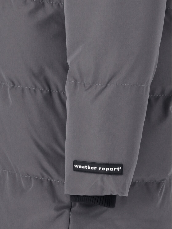 Weather Report Weather Report Зимно яке Silky WR234027 Сив Regular Fit