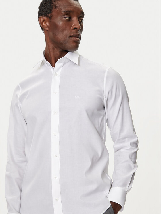 Michael Kors Michael Kors Srajca MK0DS01364 Bela Slim Fit