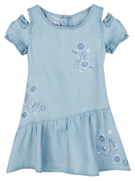 Primigi Kasdieninė suknelė Little Gripsy Soul 43111501 Mėlyna Regular Fit •  Modivo.lt
