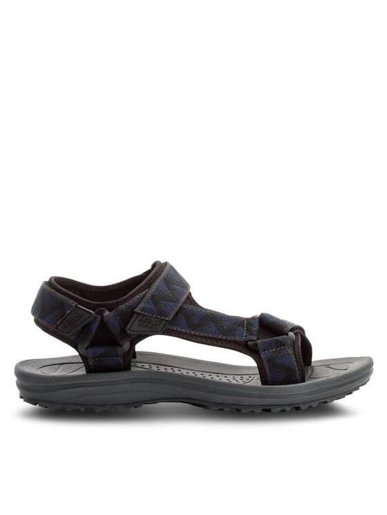 Jack Wolfskin Sandále Wave Breaker M 4052011 Tmavomodrá