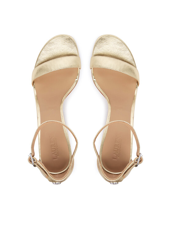 LAUREN RALPH LAUREN LAUREN RALPH LAUREN Sandali Allie Mid 802978207002 Oro