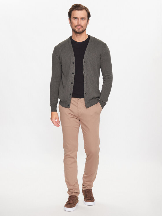 JOOP! Jeans JOOP! Jeans Hlače iz tkanine 30025086 Bež Slim Fit