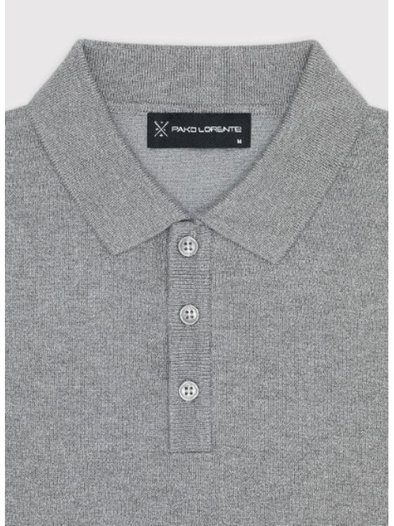 Pako Lorente Pako Lorente Sweter P24WF-2X-008 Szary Classic Fit